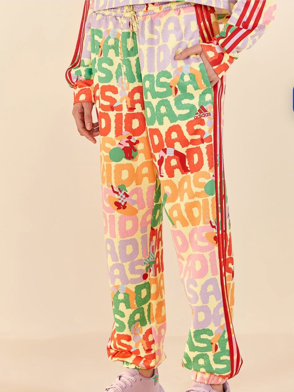 adidas x Farm rio track pants
